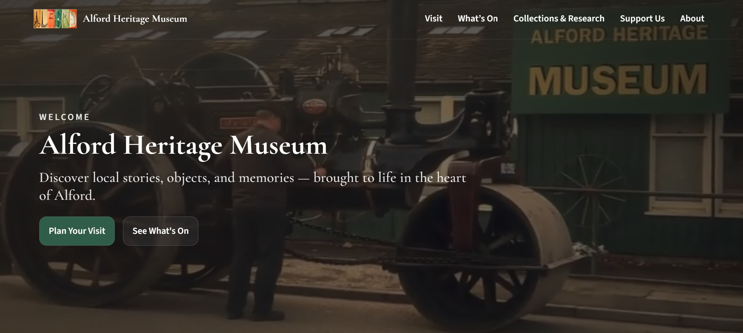 Alford Heritage Museum hero