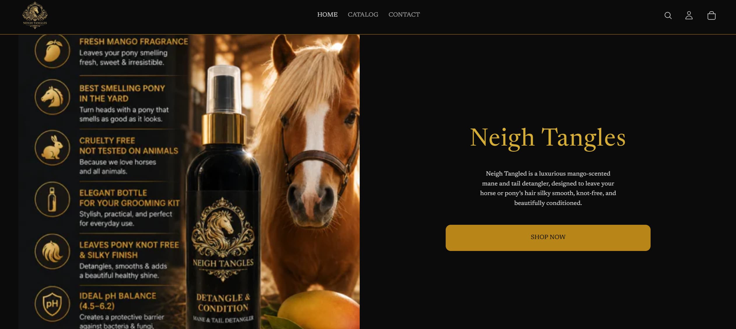 Neigh Tangles page