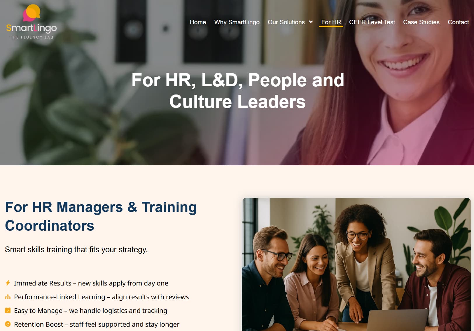 SmartLingo for HR