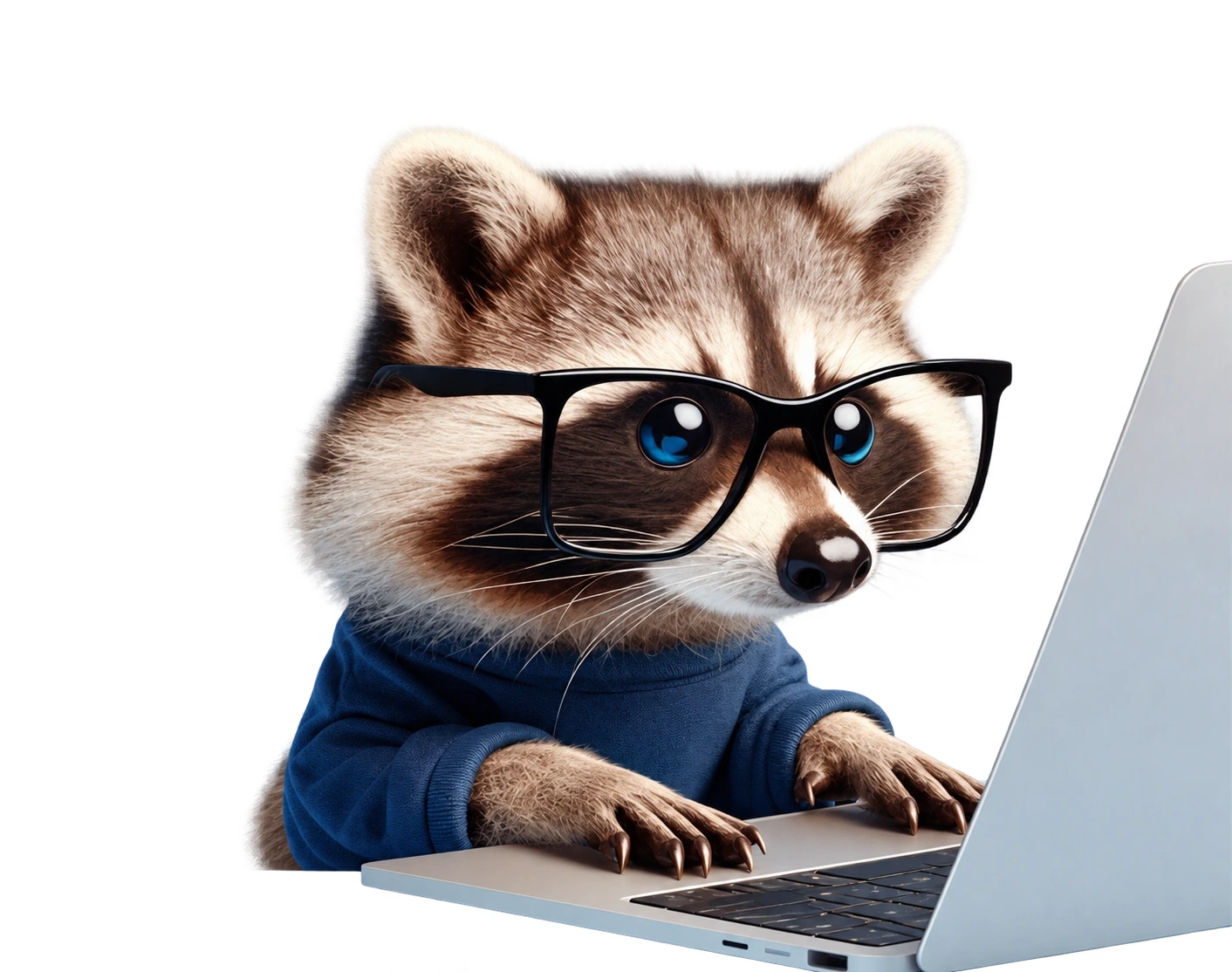 Raccoon mascot