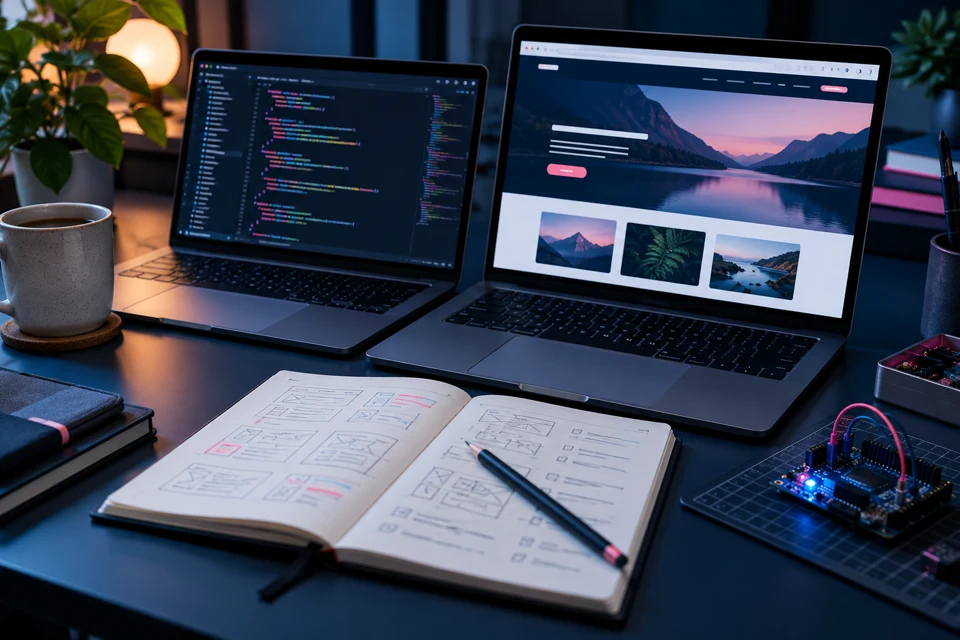 A software project review workspace